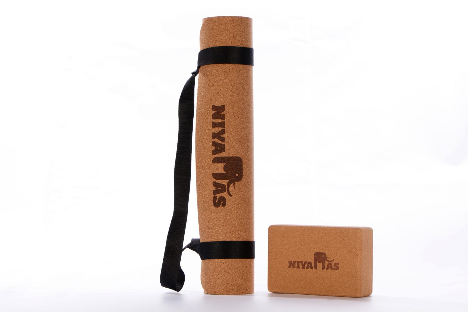 Eco Cork Yoga Mat 4cm Niyamas Yoga   Cork Mat Block 1536x1024 