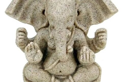 Ganesh statue sand resin