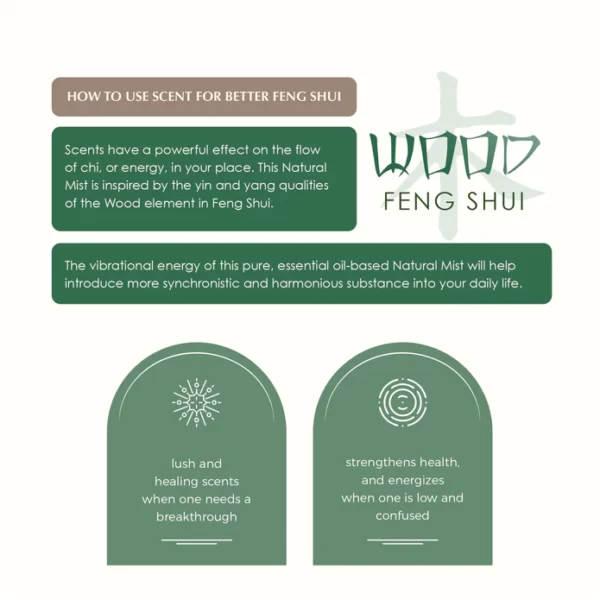 Wood Element - Feng Shui Natural Mist