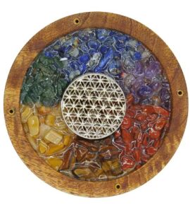 Flower-Of-Life-Incense-Holder-With-7-Chakra-Stone-Chips