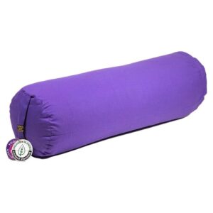 Yoga Bolster round purple