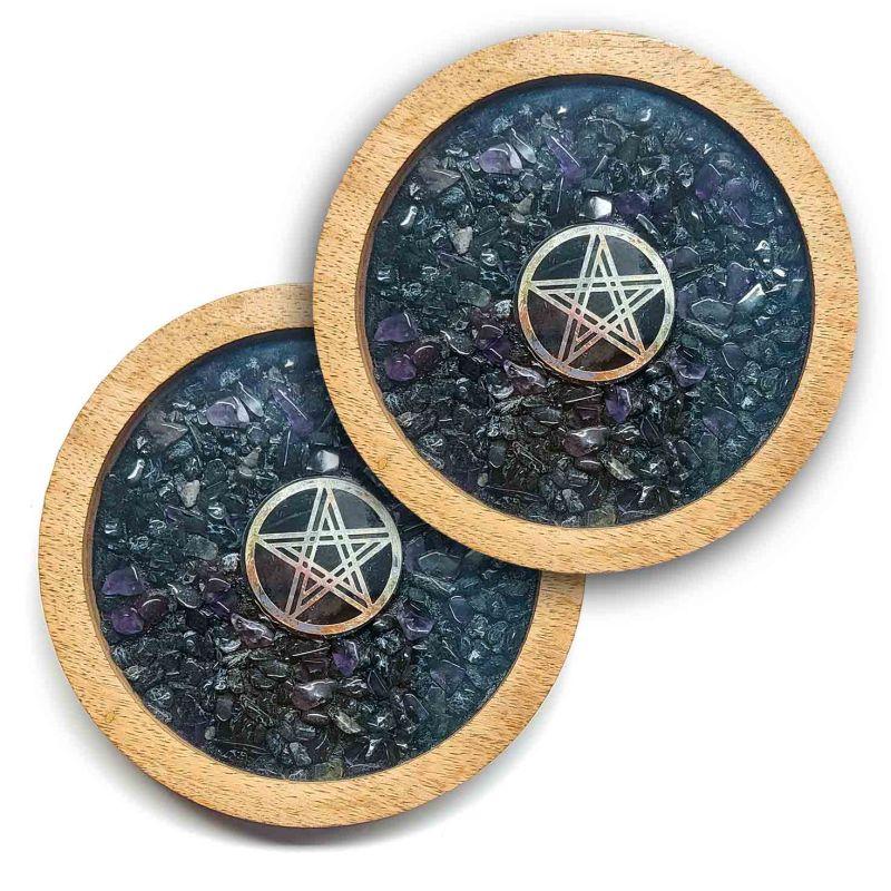 pentagram_incense_holder_with_black_tourmaline_chips-10cm