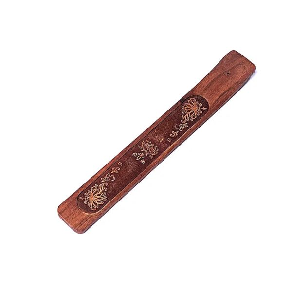 Incense-stick-holder-Lotus-natural-wood