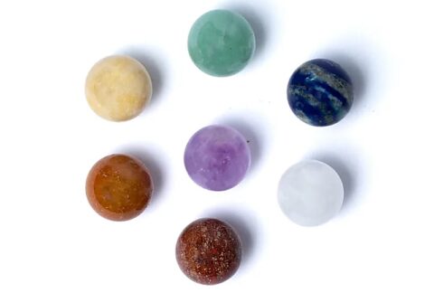 Feng-shui-7-chakra-gemstone-spheres-in-bag