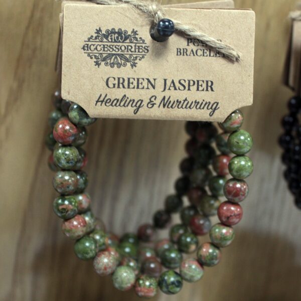 Power-Bracelet-Green-Jasper-natural-stones
