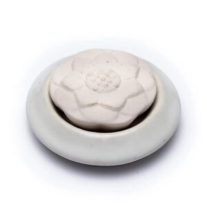 Aroma-stone-diffuser-lotus-white