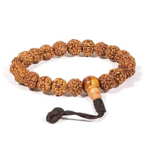 Mala-bracelet-rudraksha-21-beads-adjustable