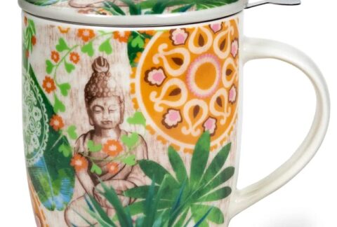 Tea Infuser Mug Buddha paradise