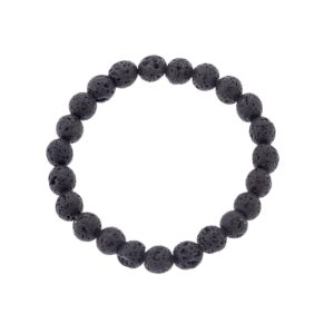 Black-Lava-Stone-bracelet-8mm