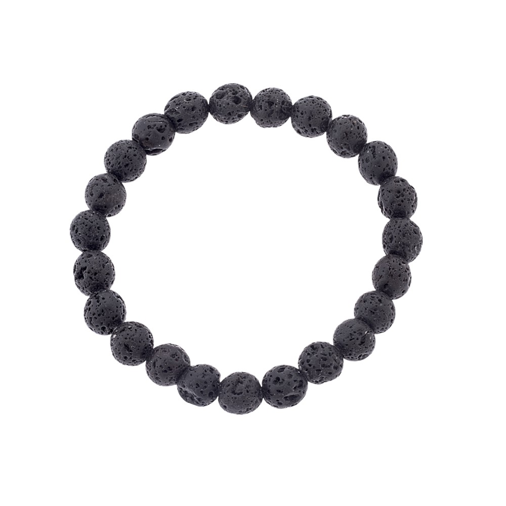 Black-Lava-Stone-bracelet-8mm