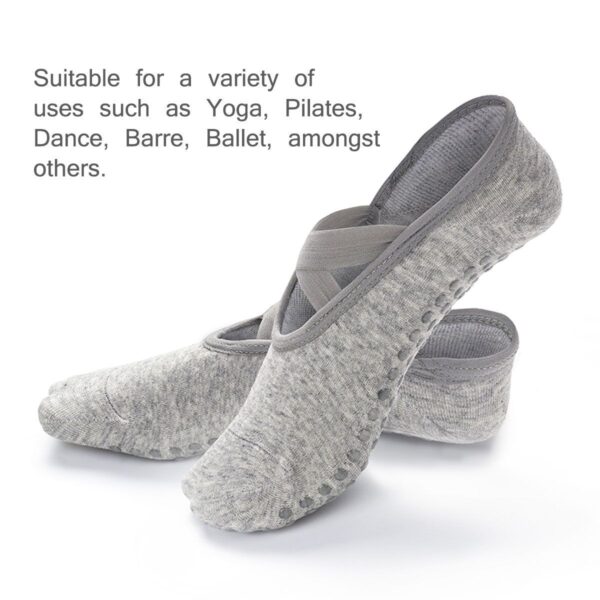 Yoga-anti.slip-socks-grey-niyamas-yoga