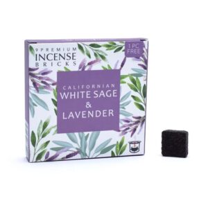 Aromafume incense bricks white sage lavender