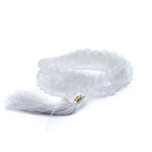 Mala-White-Agate-AA-Quality-108-beads