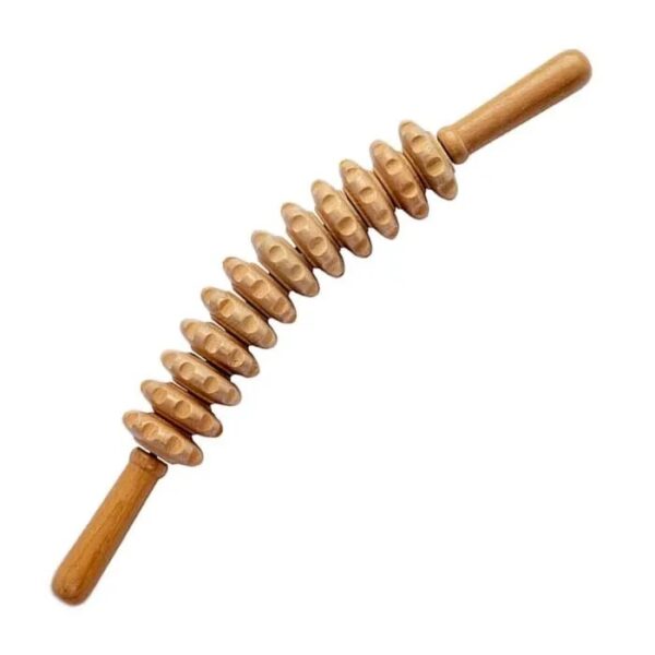 Wooden-Massage-Roller-Stick-with-Handle-Cellulite-Massager-Maderotherapy-12rollers