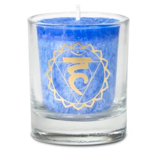 candle 5th chakra in giftbox