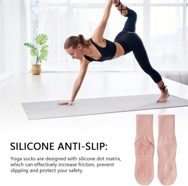 kaltses_gia-yoga_pilates_niyamas-antislip-socks-pink-color