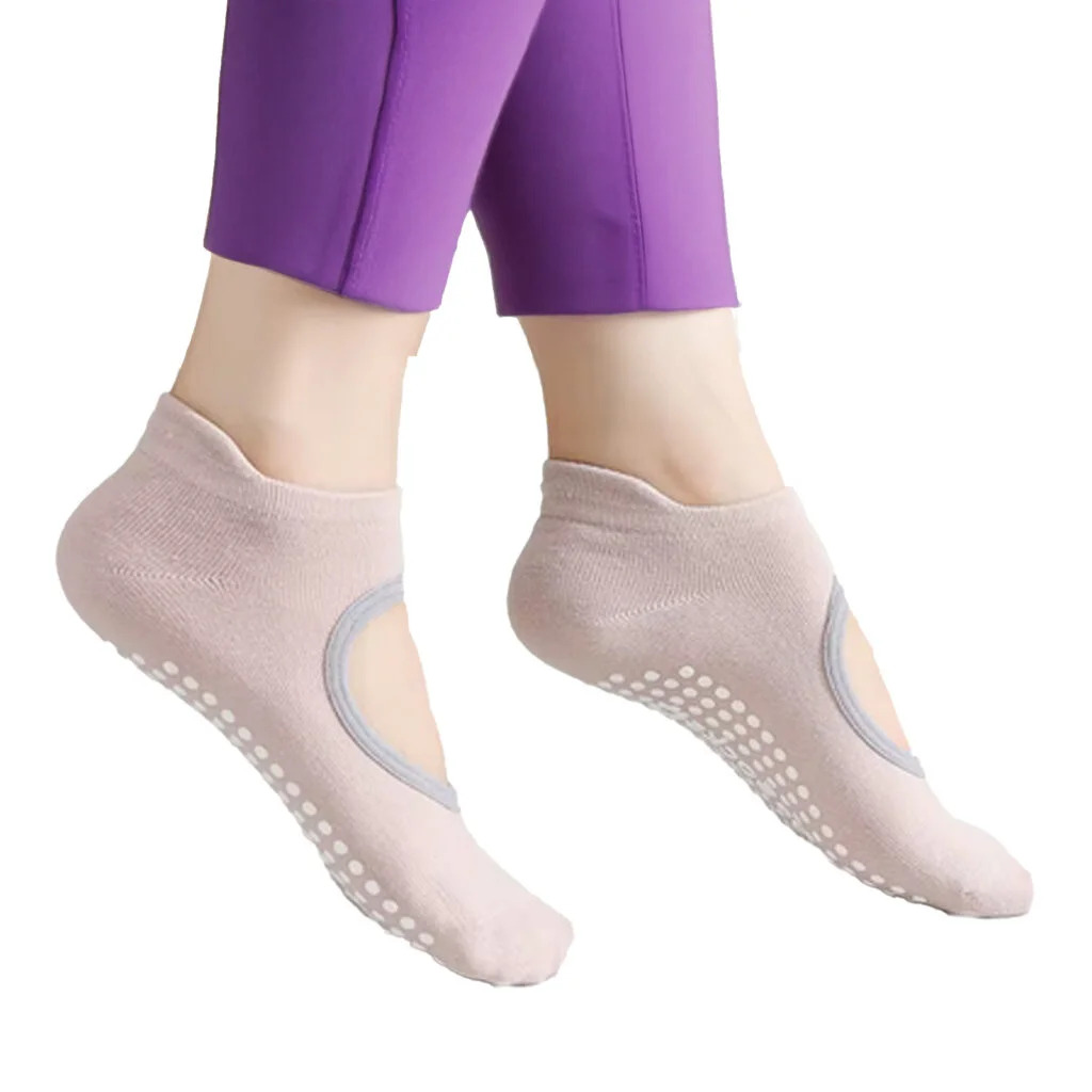 Αντιολισθητικές Αθλητικές Κάλτσες για Πιλάτες και Γιόγκα Pink