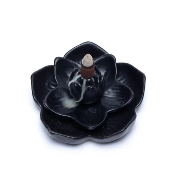 Backflow incense burner Lotus flower