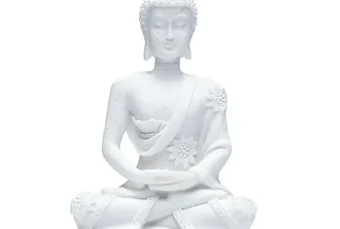Meditation-Buddha-statue-white