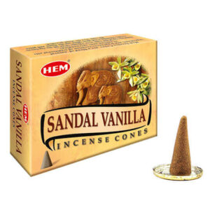 Sandal-Vanilla-Incense-Cones-hem-10-pcs