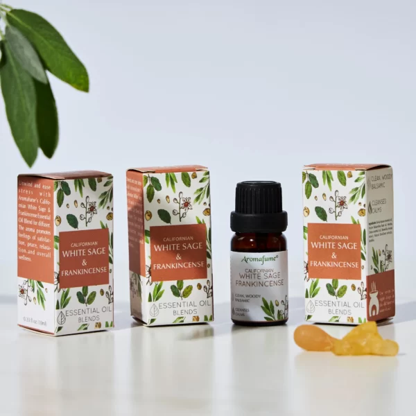 White Sage Frankincense Essential Oil Diffuser Blend