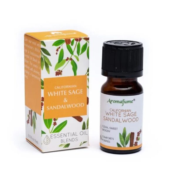 White sage sandalwood essential oil blend Aromafume