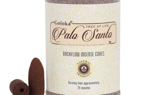Goloka Backflow Palo Santo Incense Cones Αρωματικοί Κώνοι