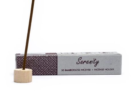 Herbal incense bambooless with holder Serenity