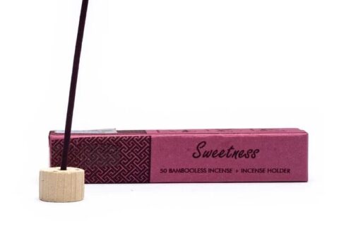 Herbal incense bambooless with holder Sweetness