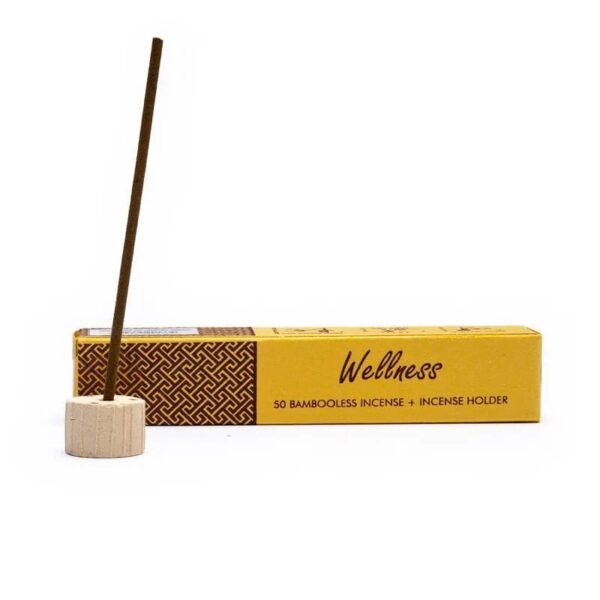 Herbal incense bambooless with holder Wellness
