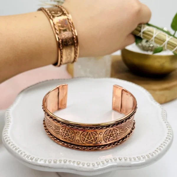 Copper-Wide-Banded-Bracelet