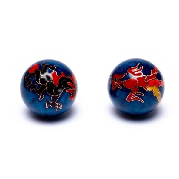 Health Balls Dragon & Phoenix dark blue