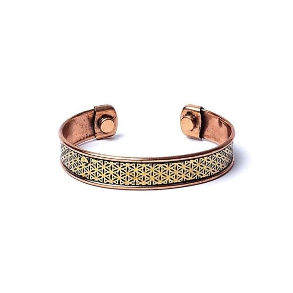 magnetic-copper-bracelet-flower-of_life