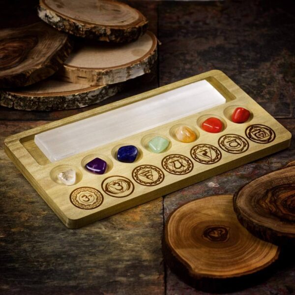 wooden-chakra-board-with-stones