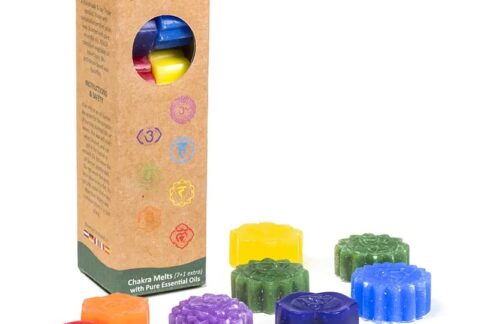 Chakra melts scented wax for oil burners