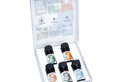 Feng Shui essential oil blend set of 5 Aromafume