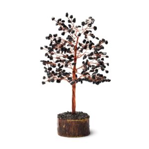 Gemstone-Tree-Black -tourmaline-18cm