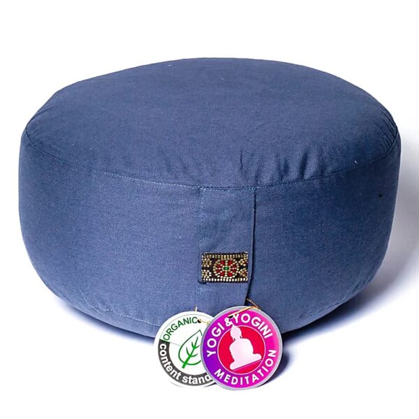 Meditation-cushion-slate-blue-organic-cotton