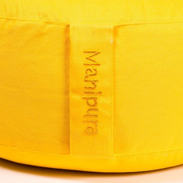 Meditation cushion yellow chakra 3