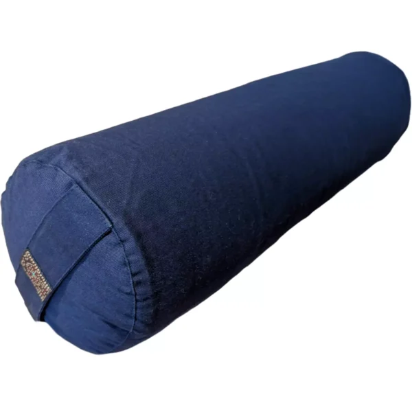 Yogi -Yogini-bolster-Pure-Cotton-navy-blue
