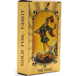 aythentiki-trapoula-taro-me-vivlio-odigion-the-fool-golden-tarot