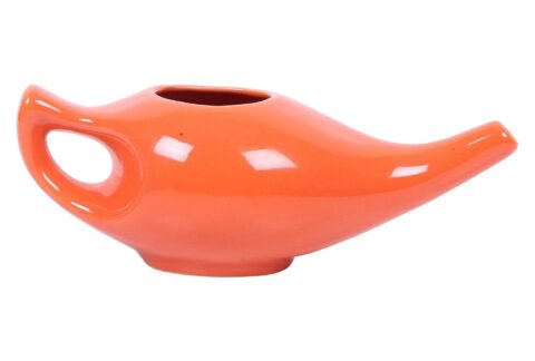 ceramic-neti-pot-orange-with-himalayan-salt-23cm