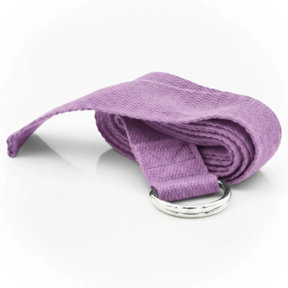 d-ring-yoga-strap-cotton-purple