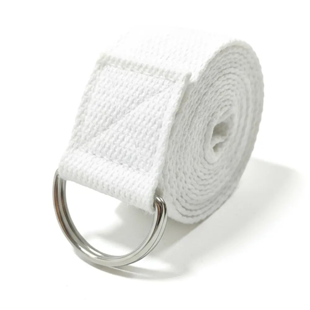 d-ring-yoga-strap-cotton-white-l