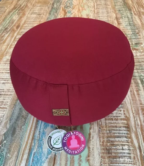 yoga-meditation-sitting-cushion-red