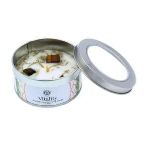 Κερί με Πολύτιμους Λίθους Gemstone Candle Vitality Sweet Ginger