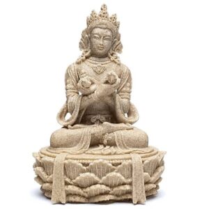 Buddha statue-with- vase