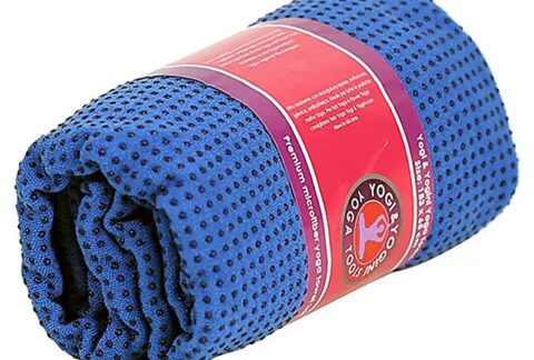 Yoga-towel-ANTIslip-resistant blue