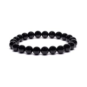 Black-tourmaline-bracelet-elastic