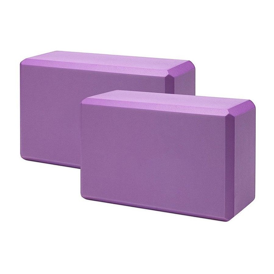 yoga-block-purple-2-pieces-set